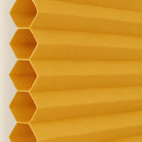 風琴簾-平織布-中黃