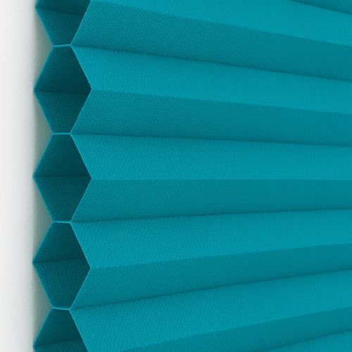 風琴簾-平織布-湖水藍